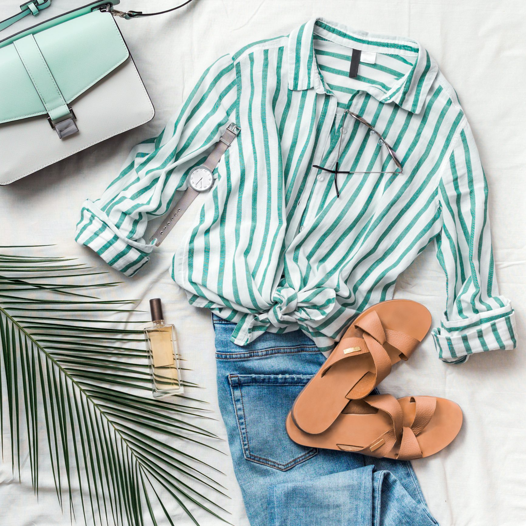 Casual summer outfit with sandals